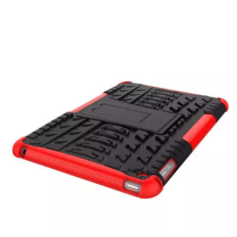 Reifenprofilabdeckung Griffst&auml;nder TPU Kunststoff iPad mini 4 5 H&uuml;lle - Rot