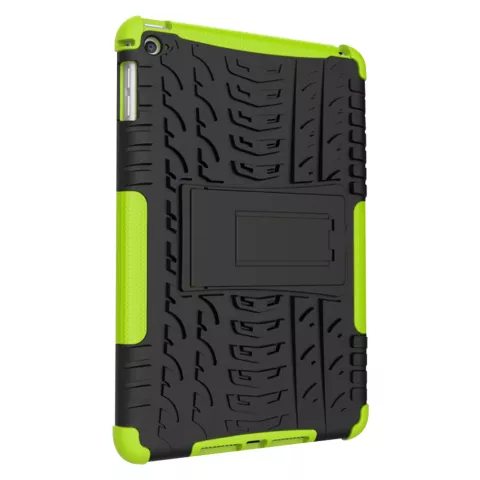 Reifenprofilabdeckung Griffst&auml;nder TPU Kunststoff iPad mini 4 5 H&uuml;lle - Gr&uuml;n
