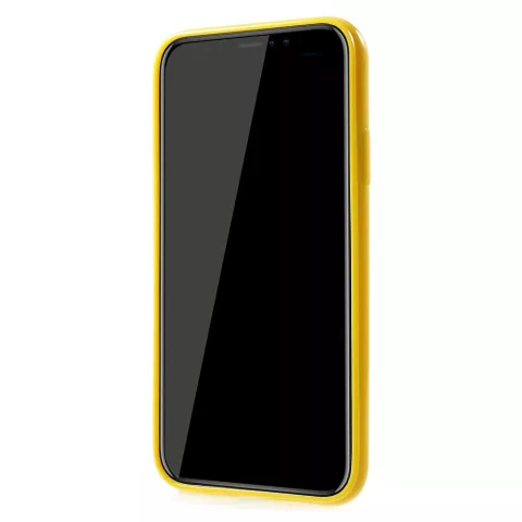 Einfache TPU-Schutzh&uuml;lle f&uuml;r iPhone XR - Gelb