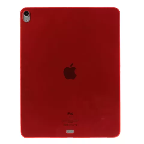 Flexibler TPU-Schutz Schutzh&uuml;lle iPad Pro 12.9 2018 - rote H&uuml;lle