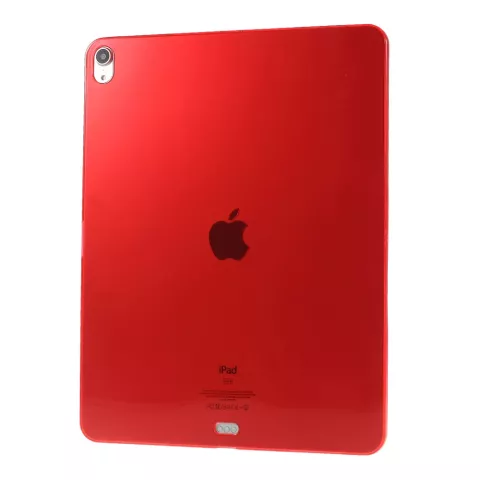 Flexibler TPU-Schutz Schutzh&uuml;lle iPad Pro 12.9 2018 - rote H&uuml;lle