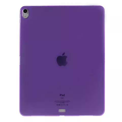 Flexibler TPU-Schutz Schutzh&uuml;lle iPad Pro 12.9 2018 - Lila H&uuml;lle