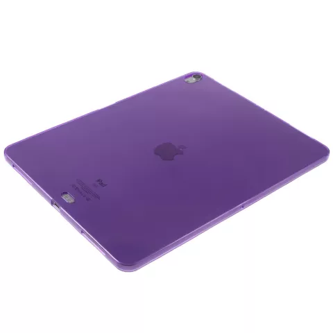 Flexibler TPU-Schutz Schutzh&uuml;lle iPad Pro 12.9 2018 - Lila H&uuml;lle