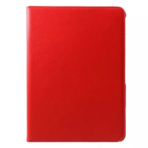 Leder Litchi Grain H&uuml;lle drehbar Standard iPad Pro 11 Zoll (2018 2020 2021 2022) &amp; iPad Air 4 &amp; iPad Air 5 - Rot