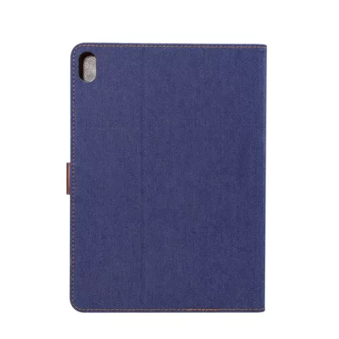 Jeans Stoff iPad Pro 11-Zoll 2018 Cover - Dunkelblau