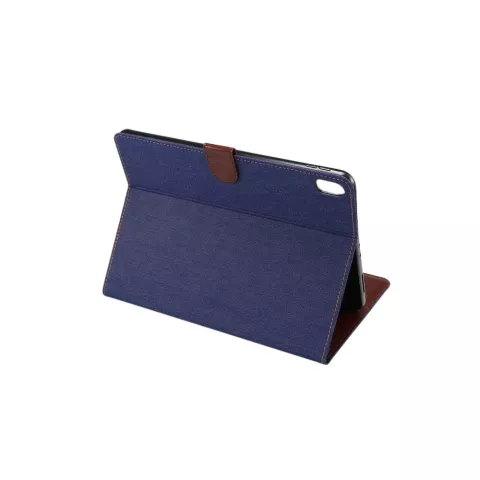 Jeans Stoff iPad Pro 11-Zoll 2018 Cover - Dunkelblau