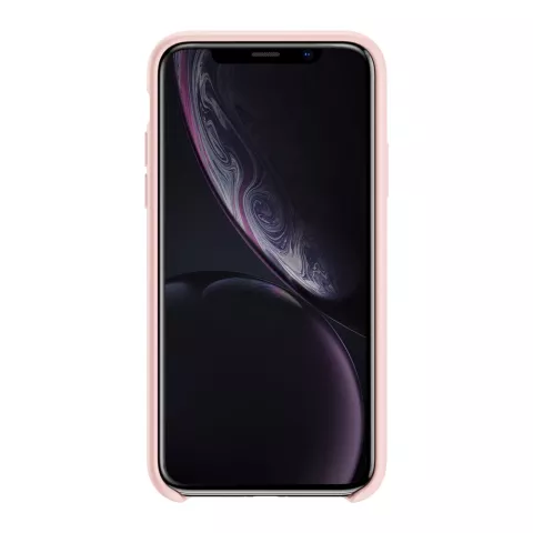 Baseus Original LSR Serie Liquid Silicone Gel H&uuml;lle iPhone XR Cover - Pink