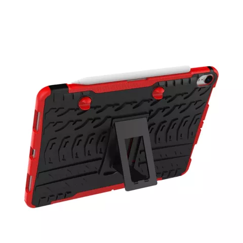 Hybrid TPU Polycarbonat iPad Pro 11-Zoll-2018-H&uuml;lle - Profil Rot Standard