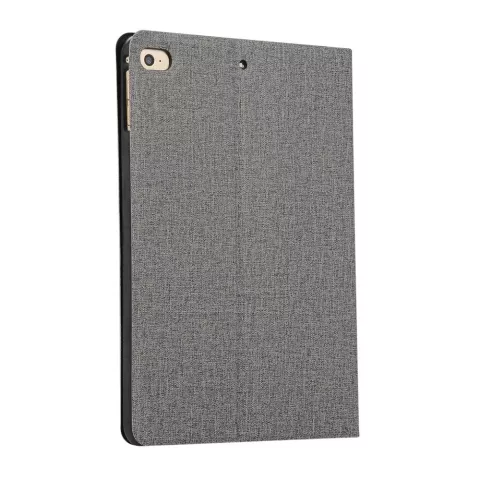 Jeans Denim Schutzh&uuml;lle Flip Case TPU iPad mini 4 5 - Grau