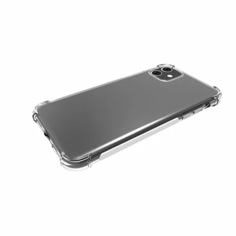 Transparente H&uuml;lle stossfeste TPU-Abdeckung iPhone 11 - Transparent