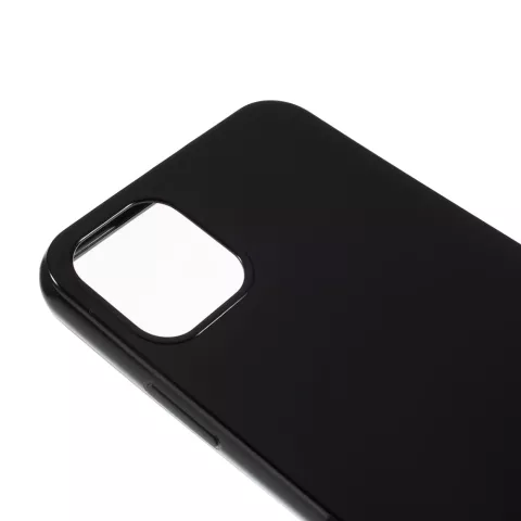 Schutz der hinteren Abdeckung einfache TPU-H&uuml;lle f&uuml;r iPhone 11 - Schwarz