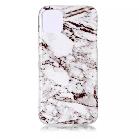Marmor Muster Naturstein Weiss H&uuml;lle iPhone 11 H&uuml;lle