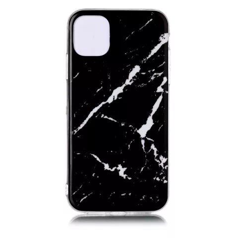 Marmormuster Naturstein Schwarz Fall Fall iPhone 11 Pro