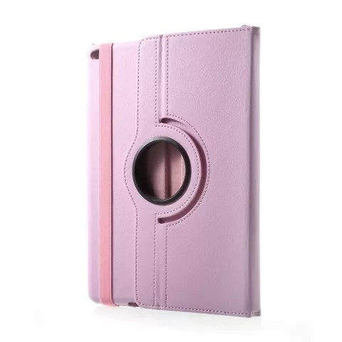 Schutz 360 Turn Kunstleder Cover Flip - iPad 2017 2018 - Pink