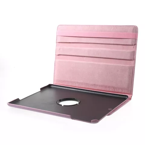 Schutz 360 Turn Kunstleder Cover Flip - iPad 2017 2018 - Pink