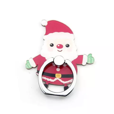Weihnachtsfingerhalter Ringst&auml;nder f&uuml;r Smartphone - Santa