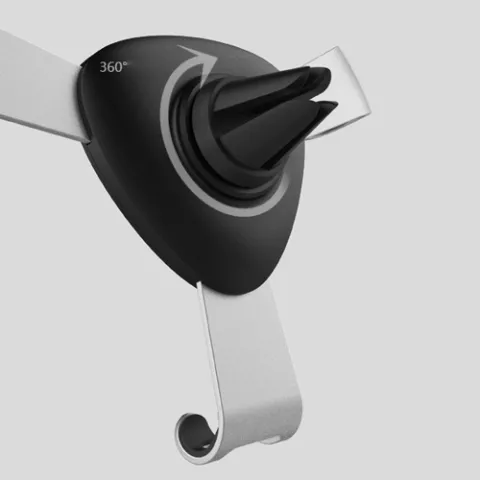 Iron Claw L&uuml;ftungsgitter - Halterung f&uuml;r Auto-Luftgitter, Kompatibel mit iPhone und Smartphone - Schwarz