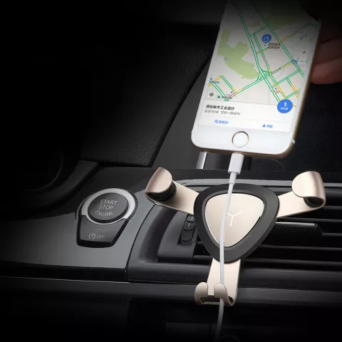 Iron Claw L&uuml;ftungsgitter - Halterung f&uuml;r Auto-Luftgitter, Kompatibel mit iPhone und Smartphone - Schwarz
