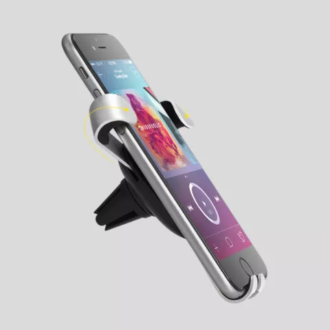 Iron Claw L&uuml;ftungsgitter - Halterung f&uuml;r Auto-Luftgitter, Kompatibel mit iPhone und Smartphone - Schwarz