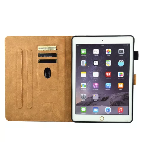 Strand tropische Insel Flip Case Lederh&uuml;lle iPad Mini 1 2 3 4 5 - Blau Gr&uuml;n