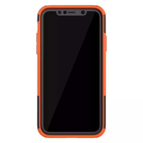 Hybrid Standardgeh&auml;use stossfeste Abdeckung iPhone 11 - Orange