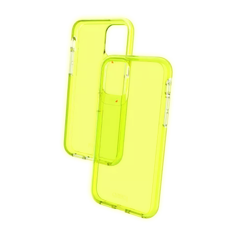 Gear4 Crystal Palace Neonh&uuml;lle Sto&szlig;feste H&uuml;lle iPhone 11 Pro - Gelb