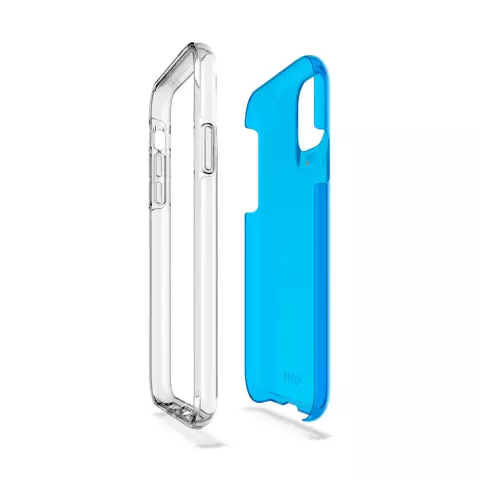 Gear4 Crystal Palace Neonh&uuml;lle Sto&szlig;feste H&uuml;lle iPhone 11 - Blau