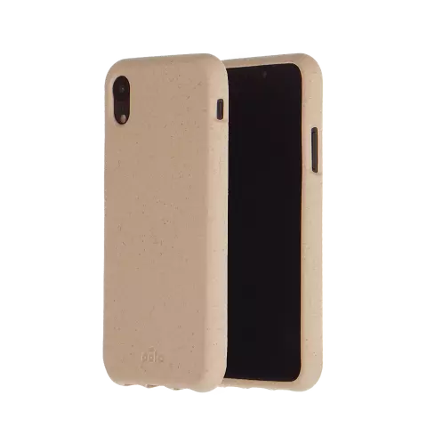 Pela Eco Eco-Friendly Case Biologisch abbaubare Schutzh&uuml;lle Kompatibel mit iPhone 11 - Sand