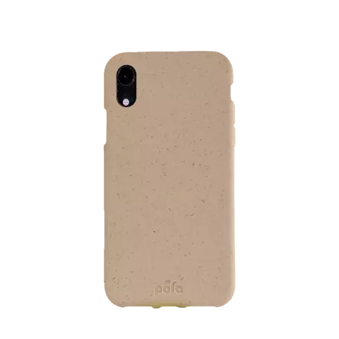 Pela Eco Umweltfreundliche H&uuml;lle Biologisch abbaubare Schutzh&uuml;lle iPhone 11 - Sand