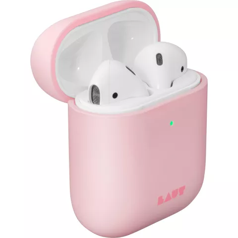 Laut Huex Pastell-Cover-Schutzh&uuml;lle Kompatibel mit AirPods - Hellrosa