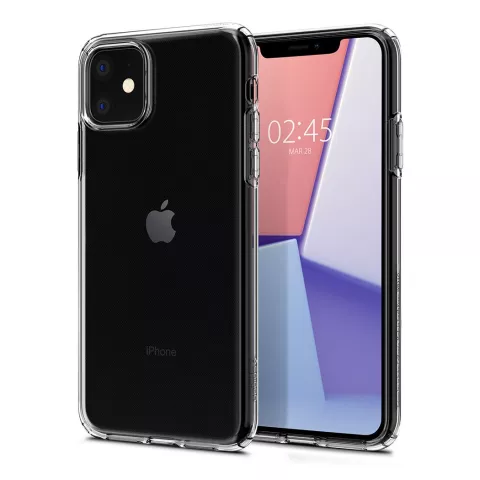 Spigen Liquid Crystal H&uuml;lle Schutzh&uuml;lle d&uuml;nn TPU iPhone 11 - Transparent