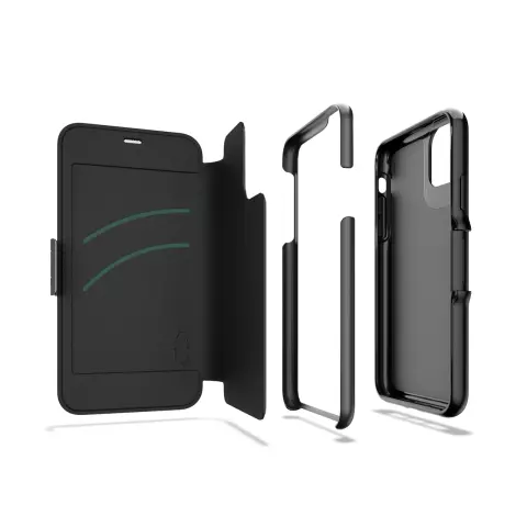 Gear4 Oxford Eco Case Cover Booktype Kompatibel mit iPhone 11 Pro Max - Schwarz