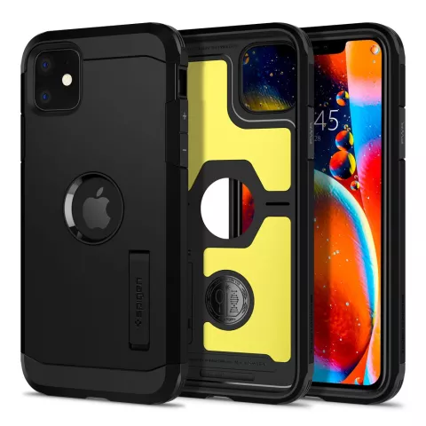 Spigen Tough Armor Schutzh&uuml;lle iPhone 11 H&uuml;lle - schwarz