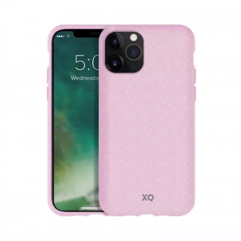 Xqisit ECO Flex H&uuml;lle Biologisch abbaubare Schutzh&uuml;lle iPhone 11 Pro - Pink