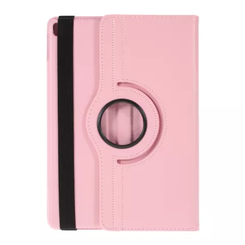 Litchi Texture Leather iPad 10,2 Zoll H&uuml;lle mit Abdeckung - Pink Protection Standard