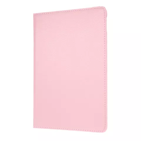 Litchi Texture Leather iPad 10,2 Zoll H&uuml;lle mit Abdeckung - Pink Protection Standard