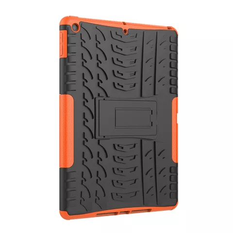 Band Profil Abdeckung Griff St&auml;nder TPU Kunststoff iPad 10,2 Zoll - Orange