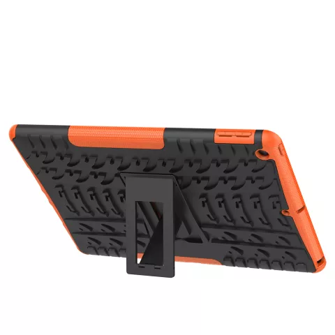 Band Profil Abdeckung Griff St&auml;nder TPU Kunststoff iPad 10,2 Zoll - Orange