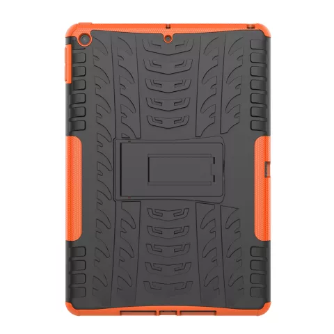 Band Profil Abdeckung Griff St&auml;nder TPU Kunststoff iPad 10,2 Zoll - Orange