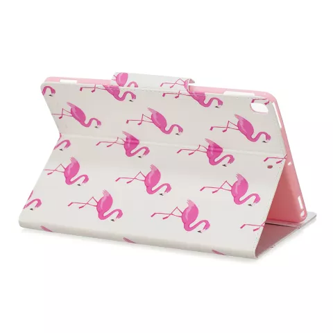 Brieftasche Brieftasche H&uuml;lle Fall Kunstleder Natur Vogel Flamingo f&uuml;r iPad 10.2 - Pink