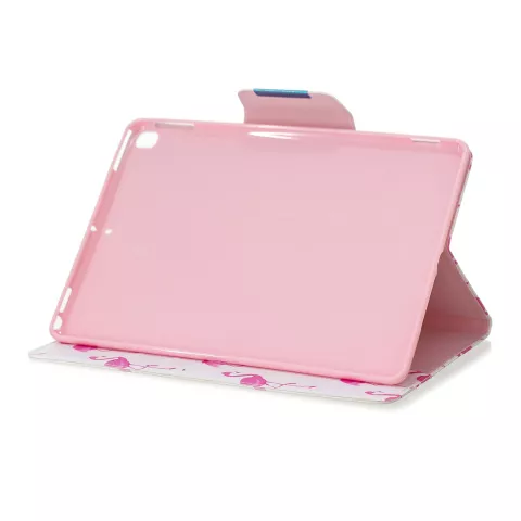 Brieftasche Brieftasche H&uuml;lle Fall Kunstleder Natur Vogel Flamingo f&uuml;r iPad 10.2 - Pink