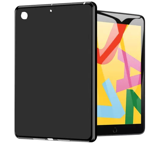 Cover Case Kunststoff Soft TPU Wasserdicht f&uuml;r iPad 10,2 Zoll - Schwarz