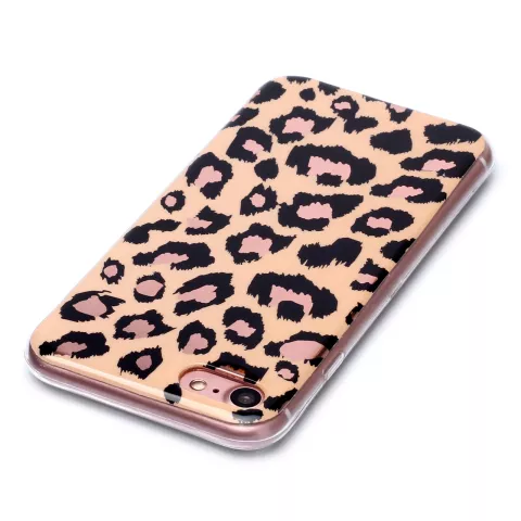 Leopardenmuster iPhone 7 8 SE 2020 SE 2022 TPU-H&uuml;lle - Holographic Shiny