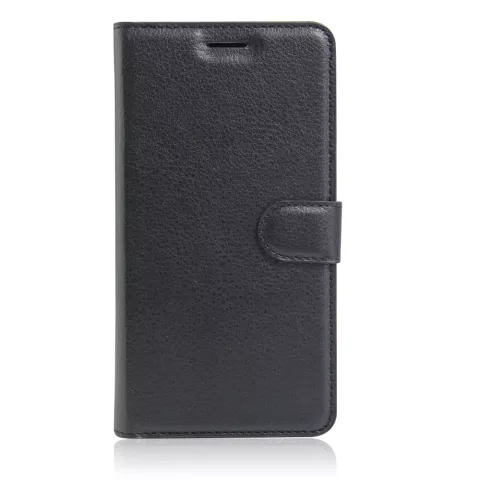 Cover Case Wallet Wallet mit Standard Kunstleder Lychee Textur f&uuml;r iPhone 7 Plus 8 Plus - Schwarz