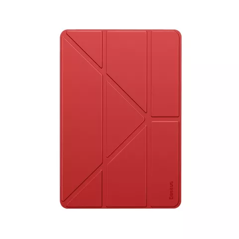 Baseus Jane Hybrid iPad 10,2 Zoll Abdeckung dreifach gefaltet - rot