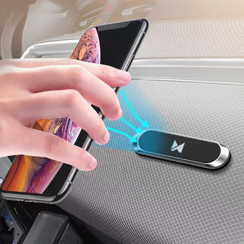 Wozinsky Magnetic Phone Holder Auto Armaturenbrett - Schwarz