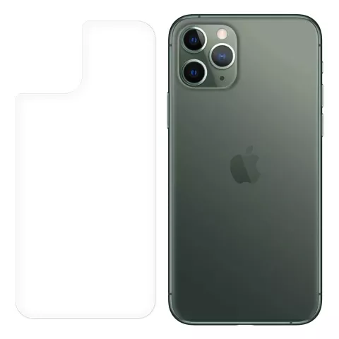 R&uuml;ckgeh&auml;rteter Glasschutz iPhone 11 - 9H H&auml;rte Kratzfester Schutz