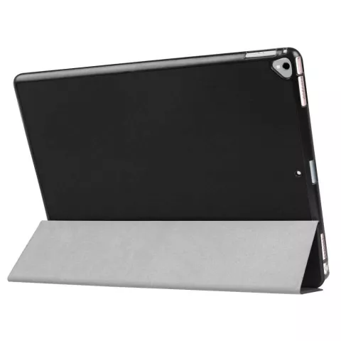 Just in Case Dreifach gefaltete Abdeckung mit Schlaf- und Wachfunktion iPad Pro 12.9 2017 - Schwarz