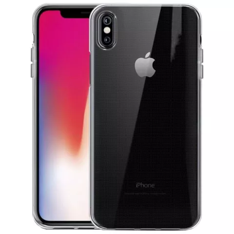 Just in Case Flexible Schutzh&uuml;lle iPhone X XS - Transparent