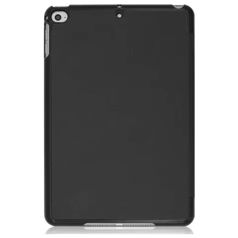 Just in Case Leder Kompatibel mit iPad Mini 5 2019 Smart Tri-Fold Case Cover - Schwarzer Schutz